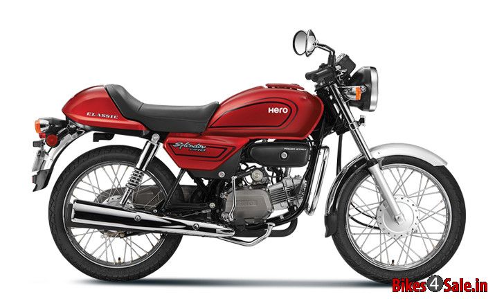 Hero Splendor Pro Classic - Maroon Colour