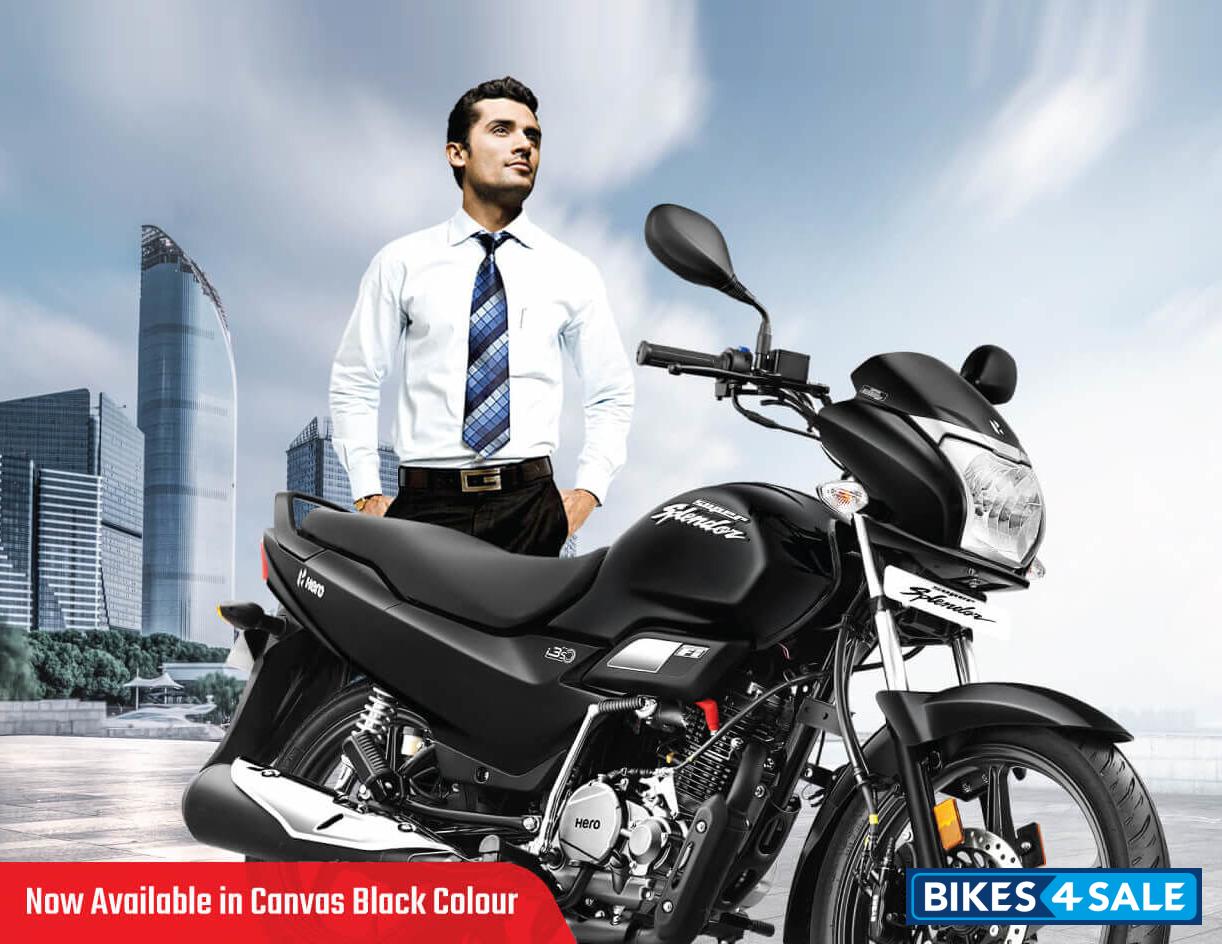 Hero Super Splendor Canvas Black Edition