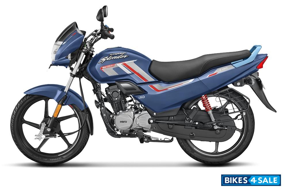 Hero Super Splendor XTEC 2.0 Drum 2026 Matt Nexus Blue