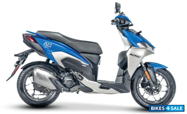 Hero Xoom 125 ZX Metallic Turbo Blue