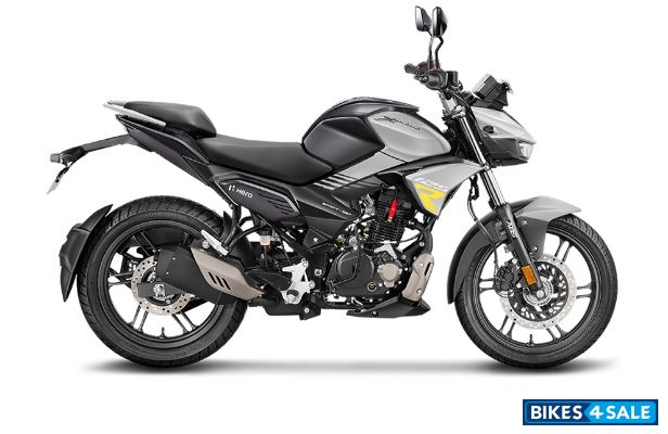 Hero Xtreme 125R Dual Channel ABS Black Matshdow Grey