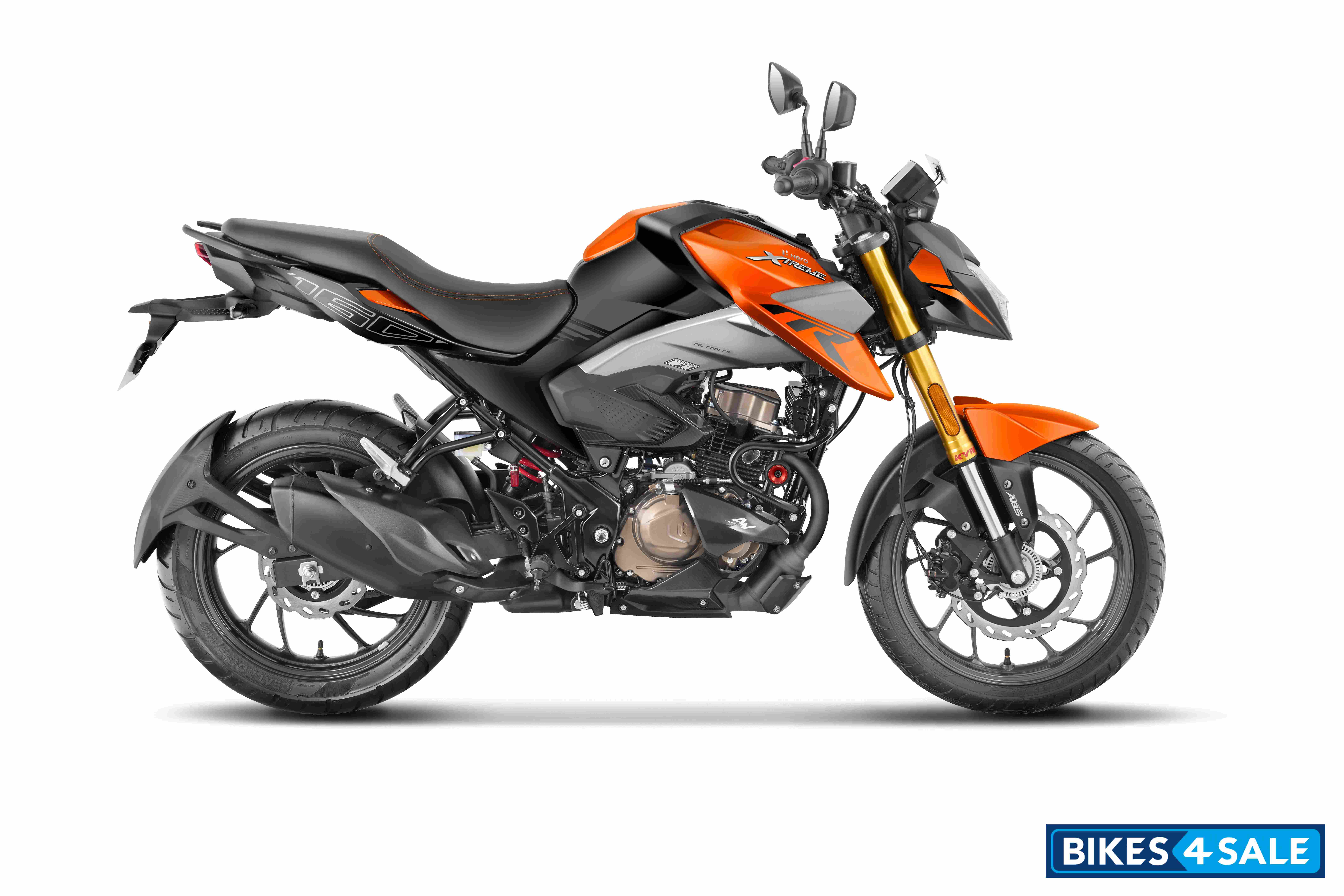 Hero Xtreme 160R 4V Carbon 2026 Abrax Orange