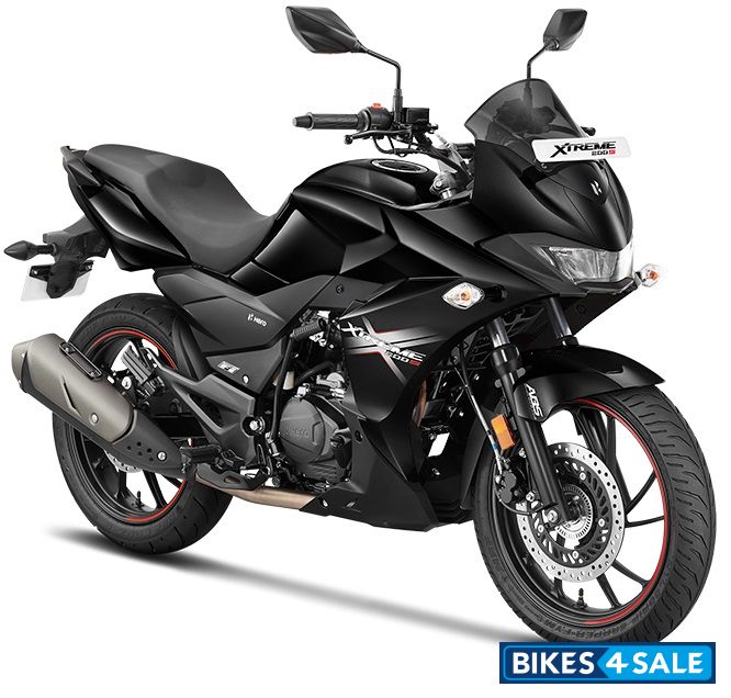 Hero Xtreme 200S BS6 Panther Black