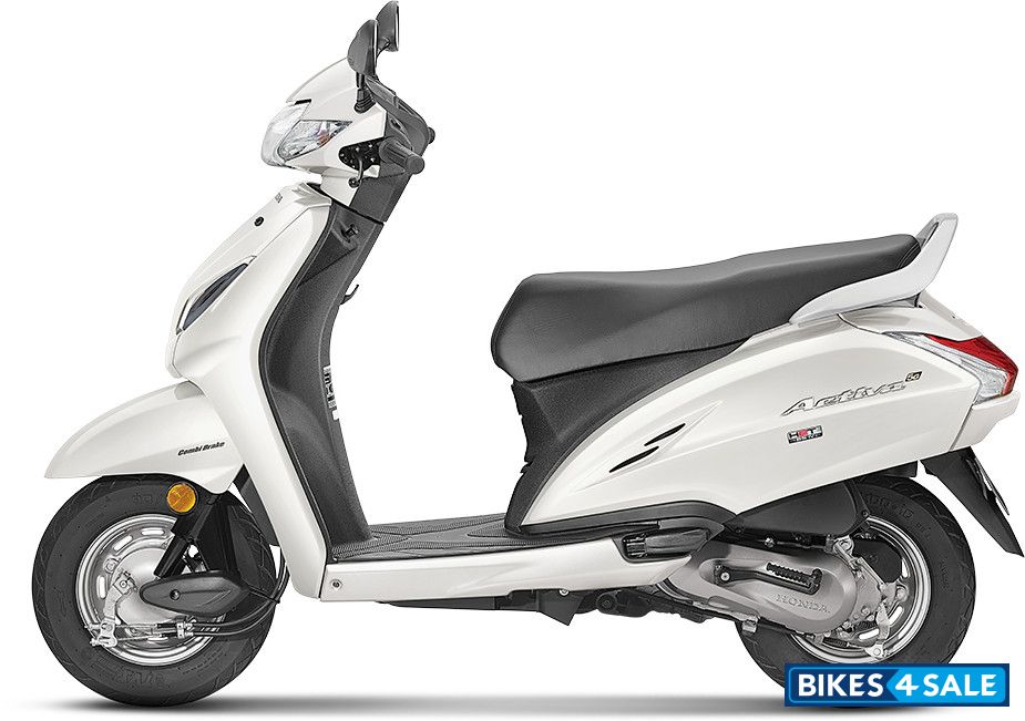 Pearl Amazing White Honda Activa 5g Scooter Picture Gallery Bikes4sale