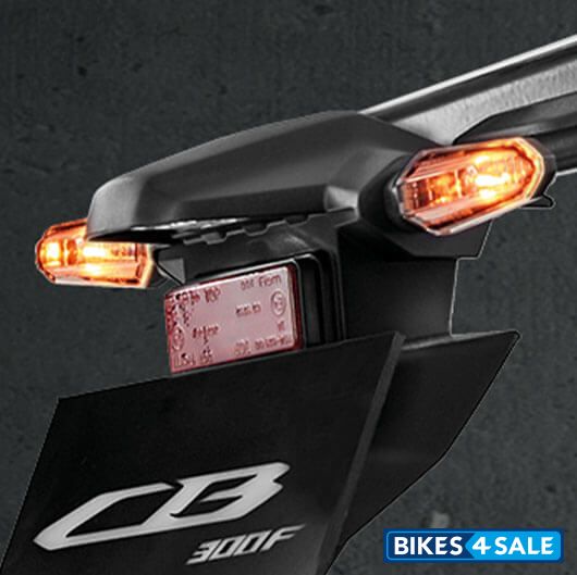 Honda CB300F Flex-Fuel Hazard Indicator