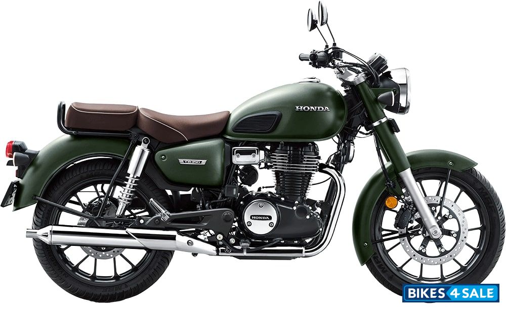 Honda CB350 DLX Pro Mat Marshal Green Metallic