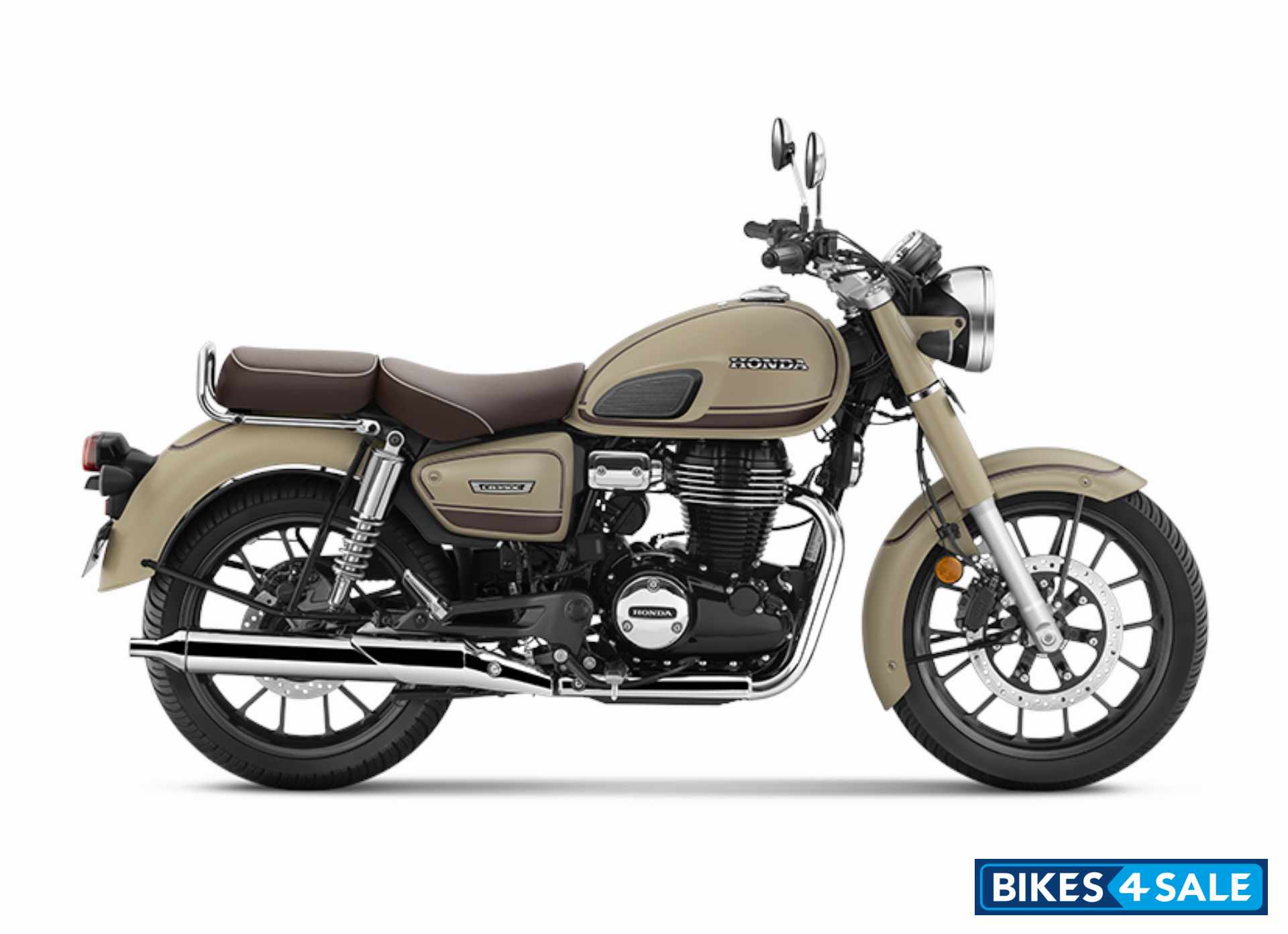 Honda CB350C DLX Pro Special Edition Mat Dune Brown