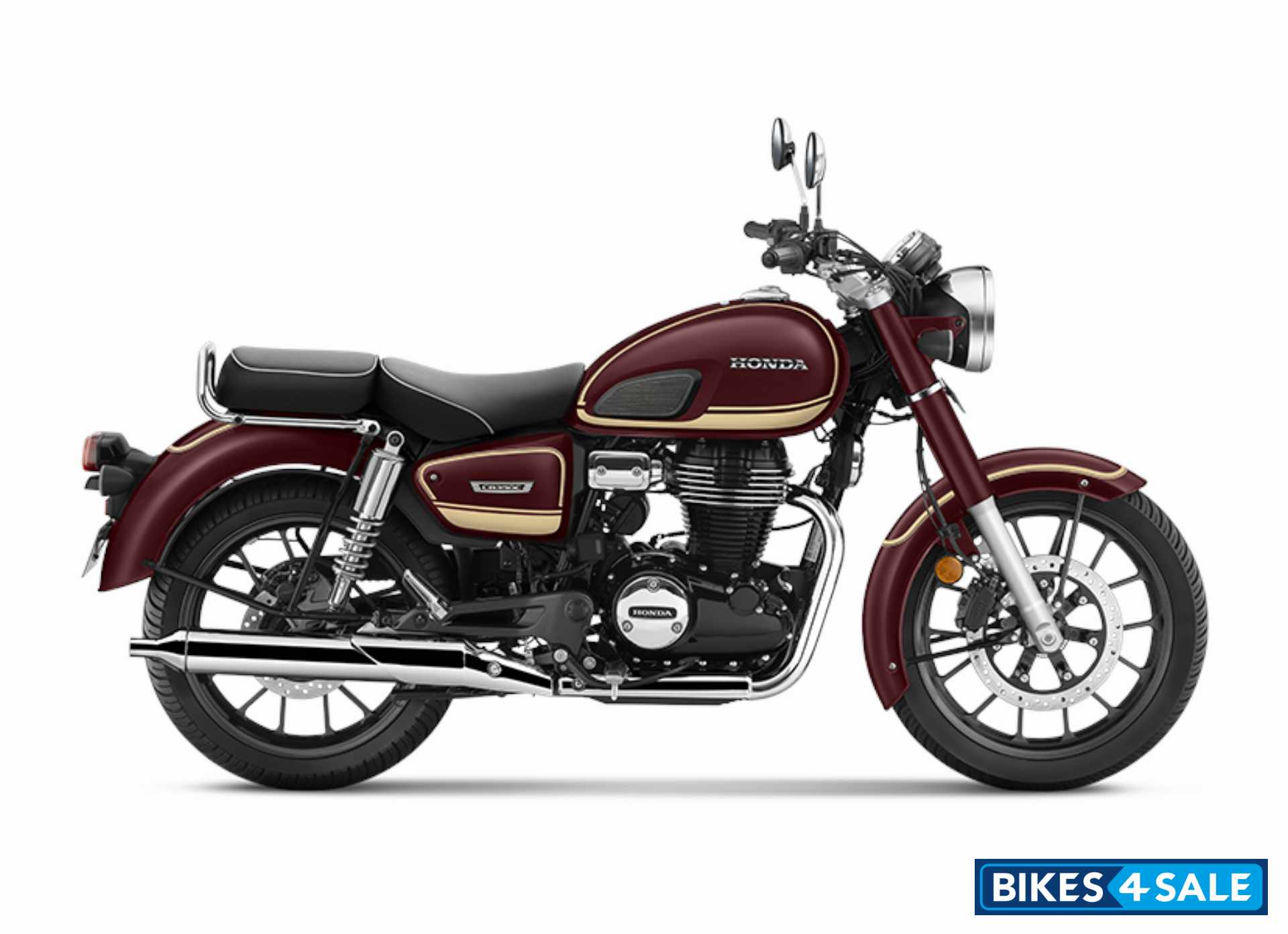 Honda CB350C DLX Pro Special Edition Red Metallic