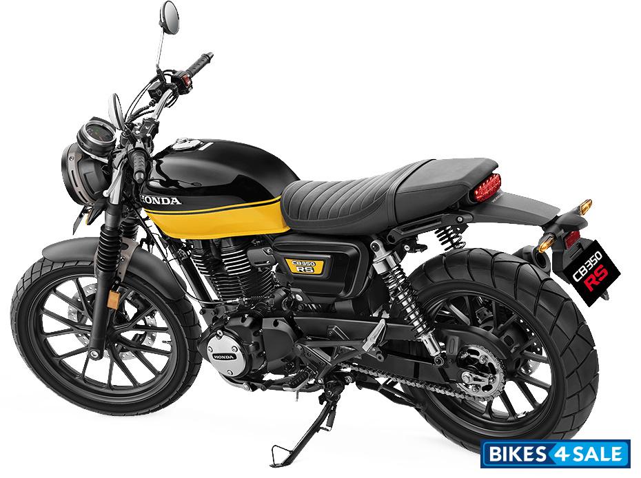 Honda CB350RS - Black With Pearl Sports Yellow