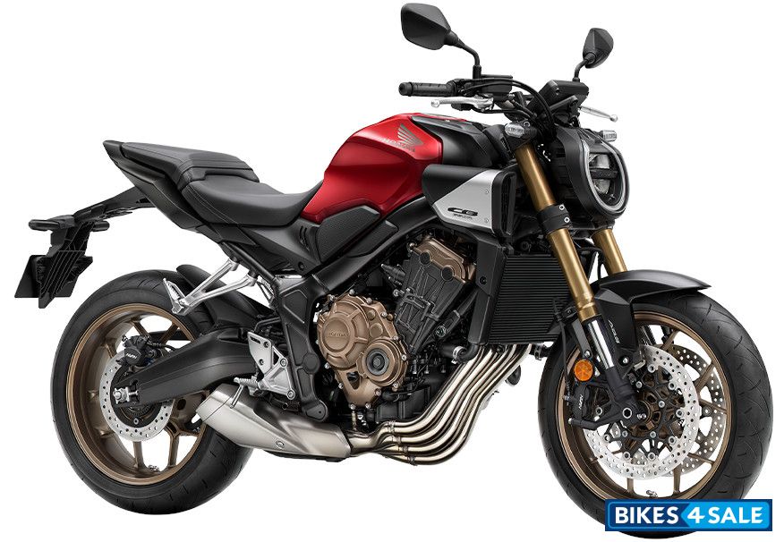 Honda CB650R 2025 Candy Chromosphere Red