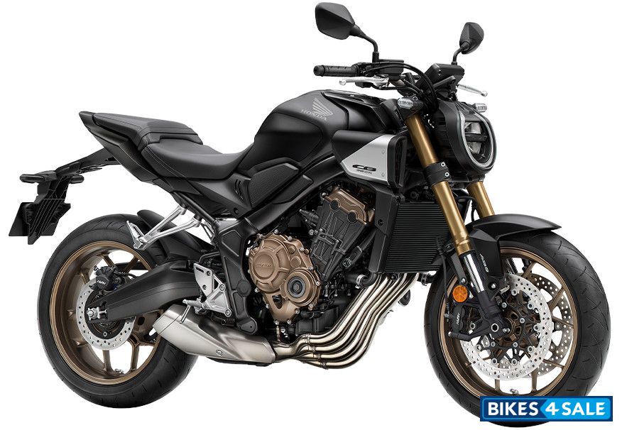 Honda CB650R 2025 Matte Gunpowder Black Metallic