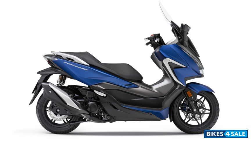 Honda Forza 350 Mat Pearl Pacific Blue