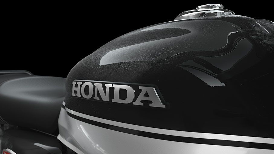 Honda Hness CB350 DLX Pro - Pearl Night Star Black With Spear Silver Metallic