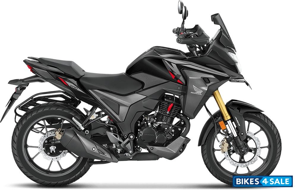 Honda NX200 2025 Pearl Nightstar Black