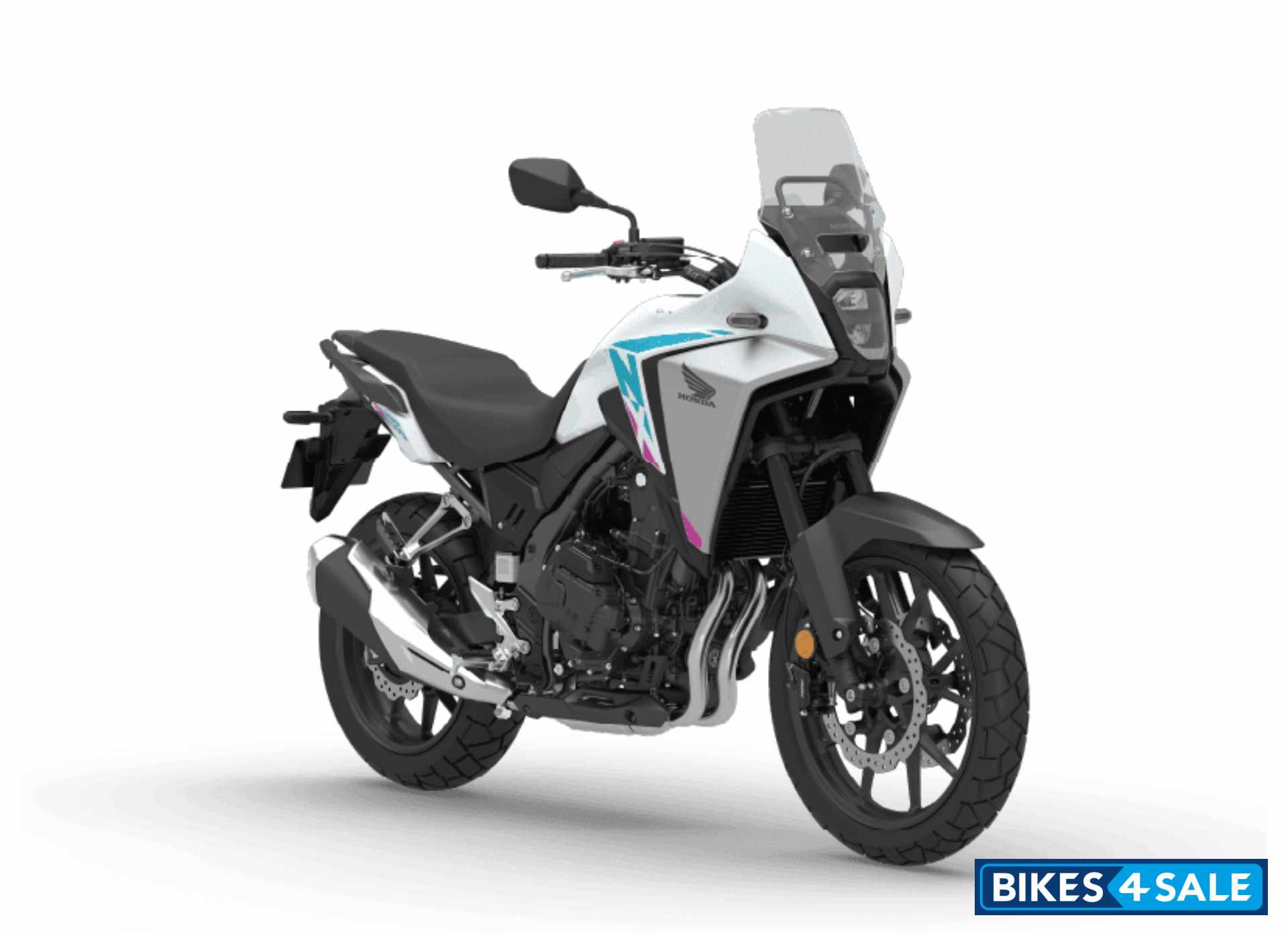 Honda NX500 E-Clutch 2026 Pearl Horizon White