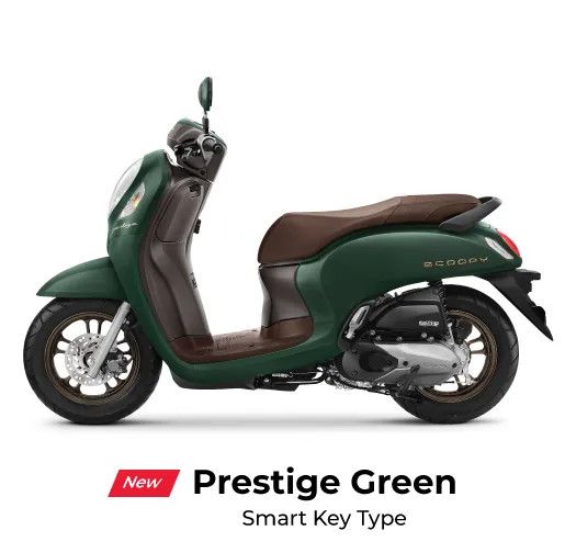 Honda Scoopy - Prestige Green