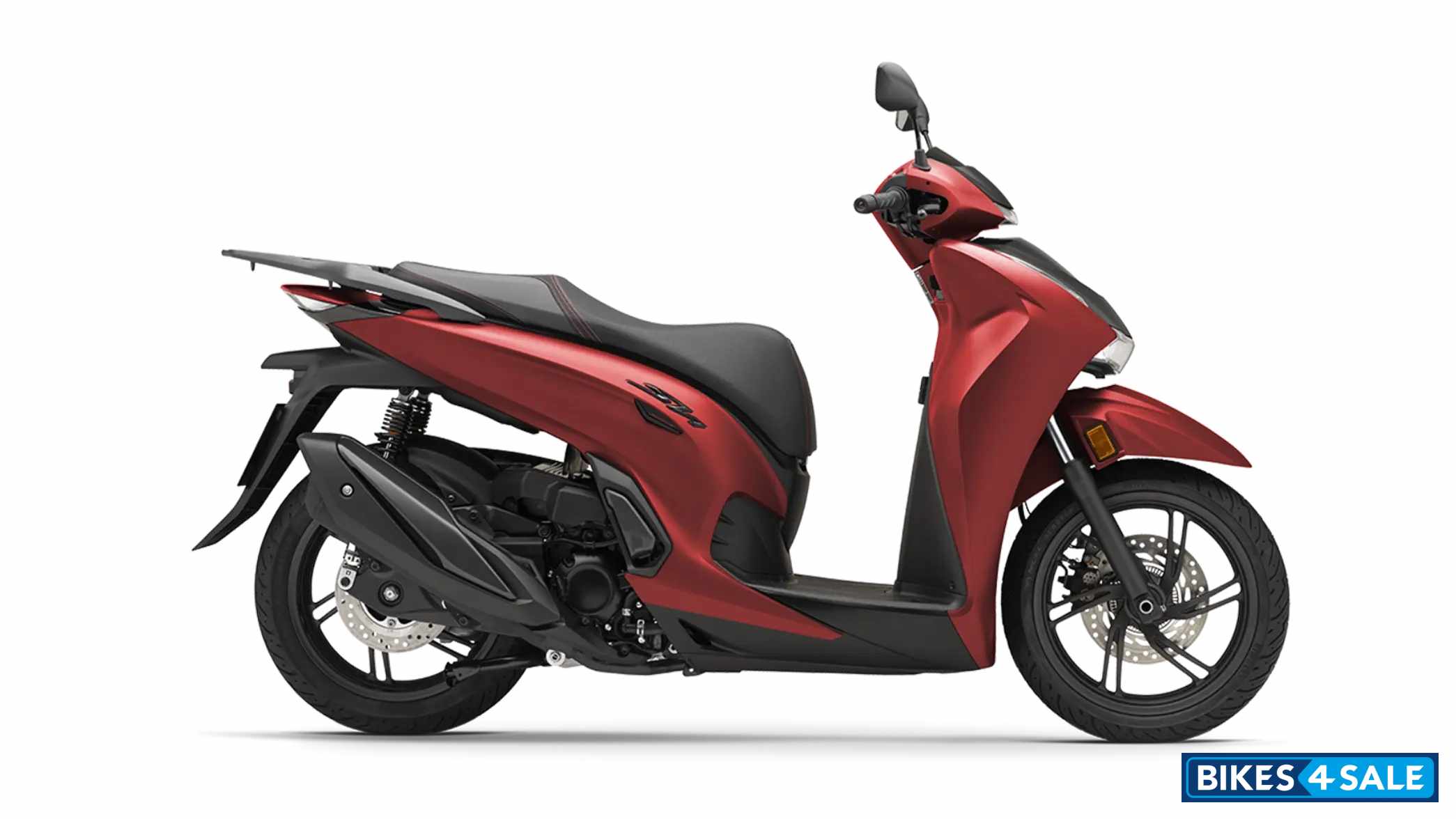 Honda SH350i Matte Pearl Diaspro Red