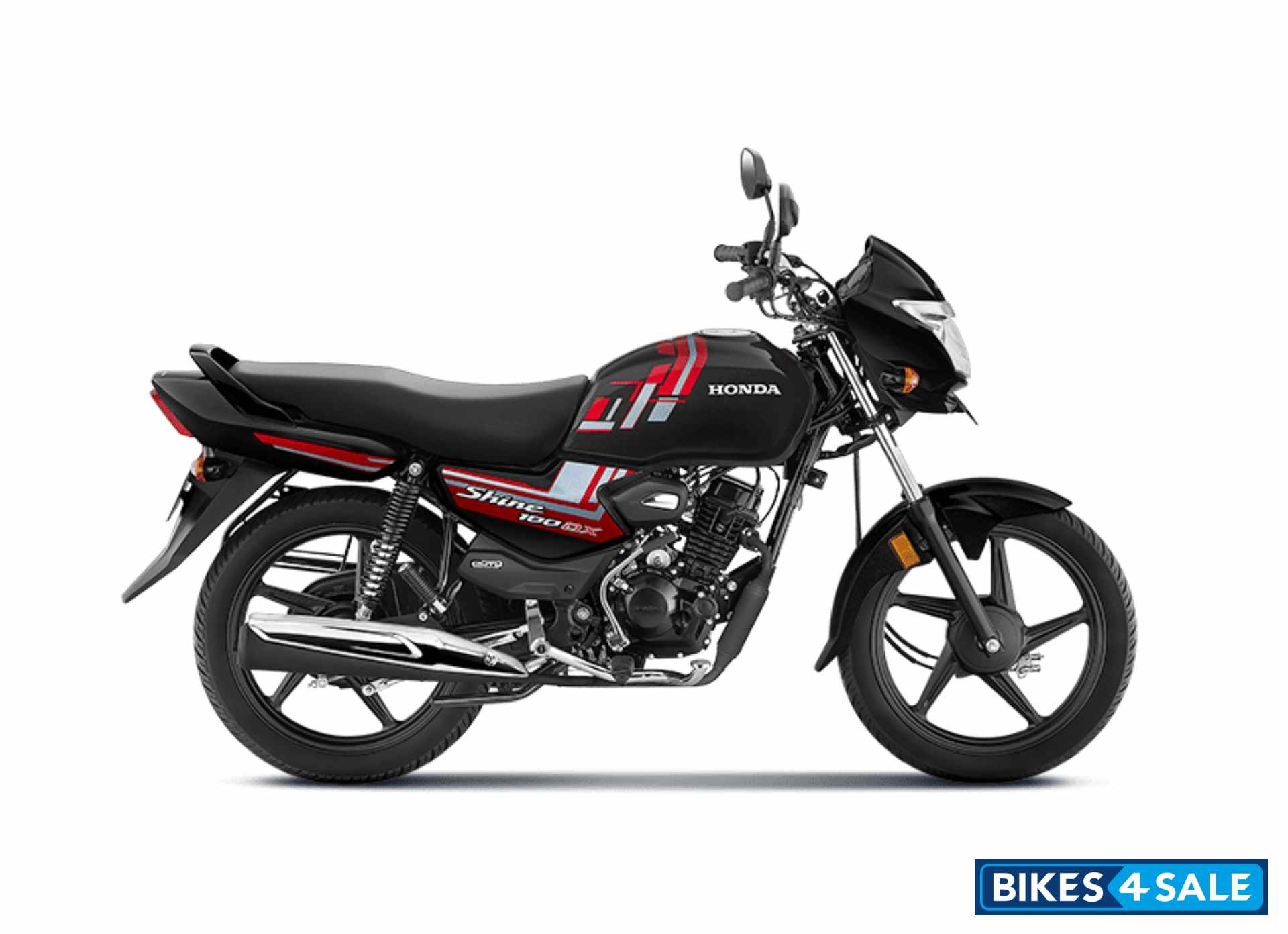 Honda Shine 100 DX Pearl Igneous Black