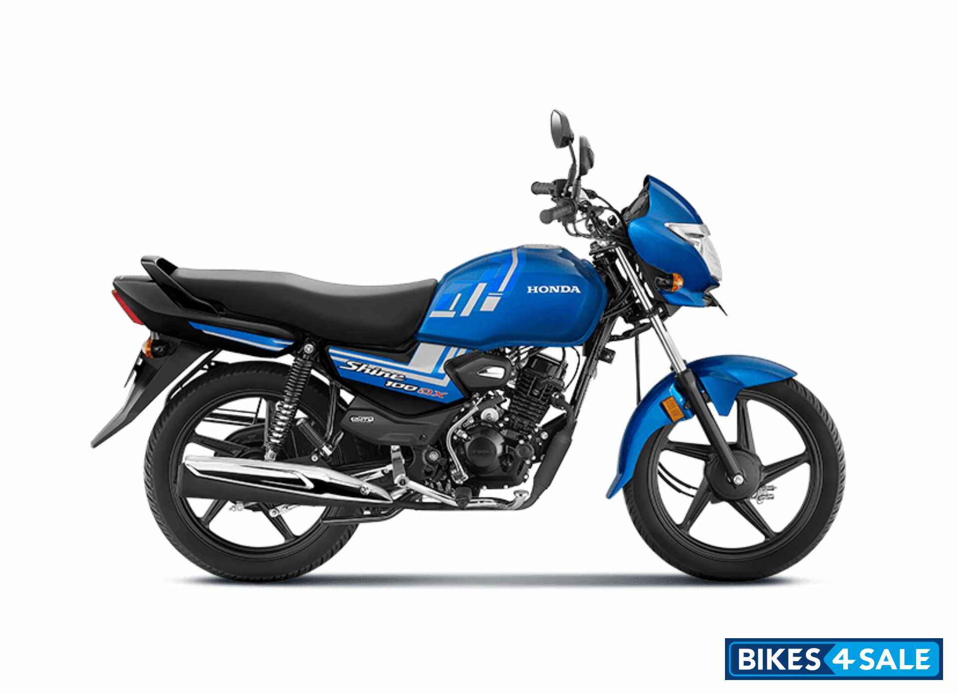 Honda Shine 100 DX Athletic Blue Metallic