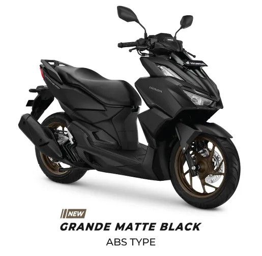 Honda Vario 160 Grande matte black ABS type