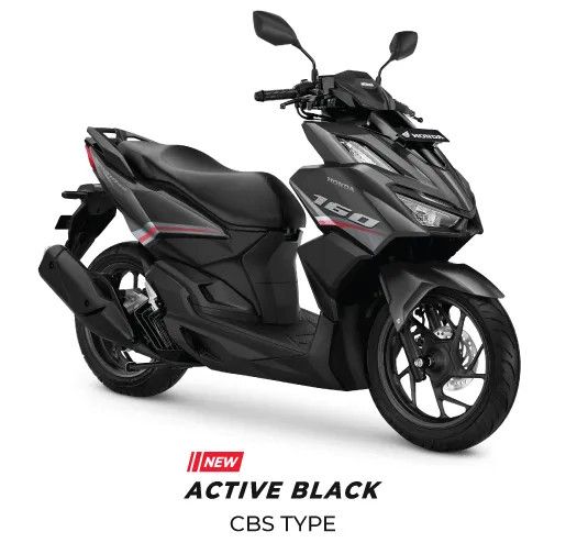 Honda Vario 160 Active black CBS