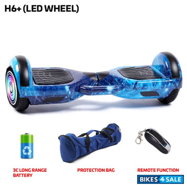Hoverpro H6 Plus - H6+ Milkyway Hoverboard with Remote, Bag and Long Range Battery