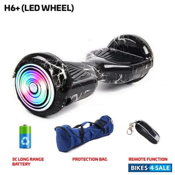 Hoverpro H6 Plus - H6+ BOLT Hoverboard with Remote, Bag and Long Range Battery