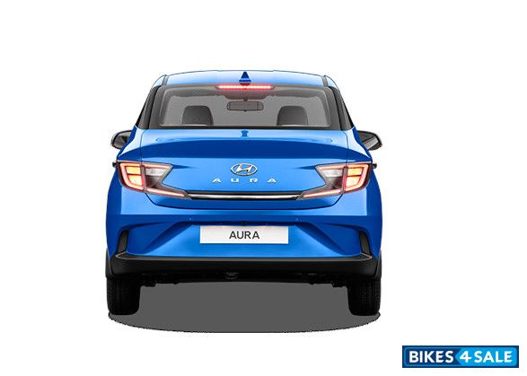 Hyundai Aura 1.2L Kappa SX(O) Petrol Rear View