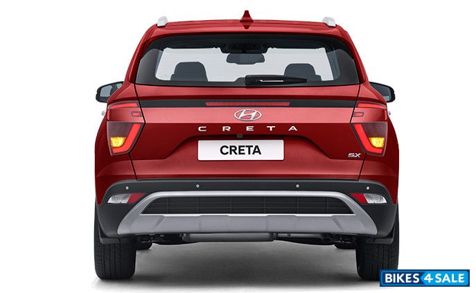 Hyundai Creta 1.5L MPi SX Petrol Rear View