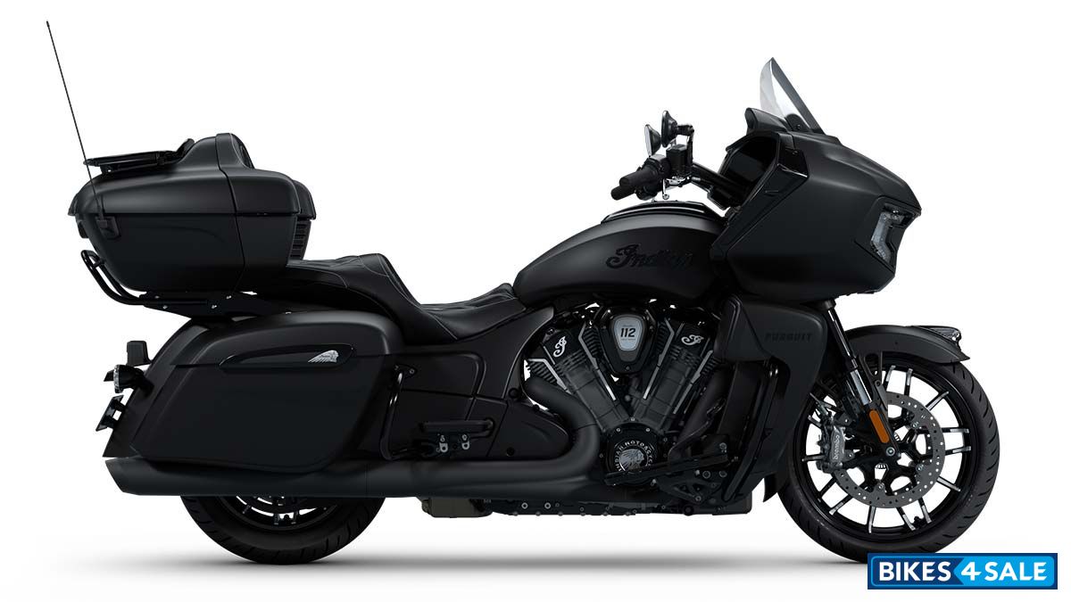 Indian Pursuit Dark Horse With 112 Package Black Smoke