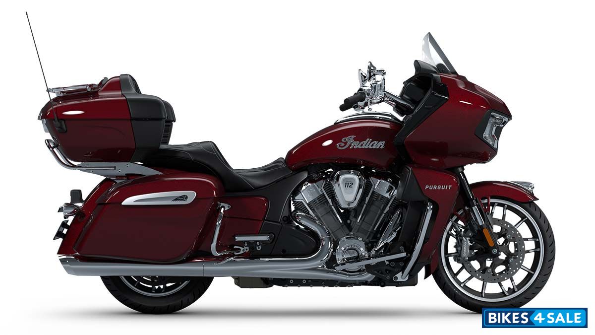 Indian Pursuit Limited With 112 Package Maroon Metallic