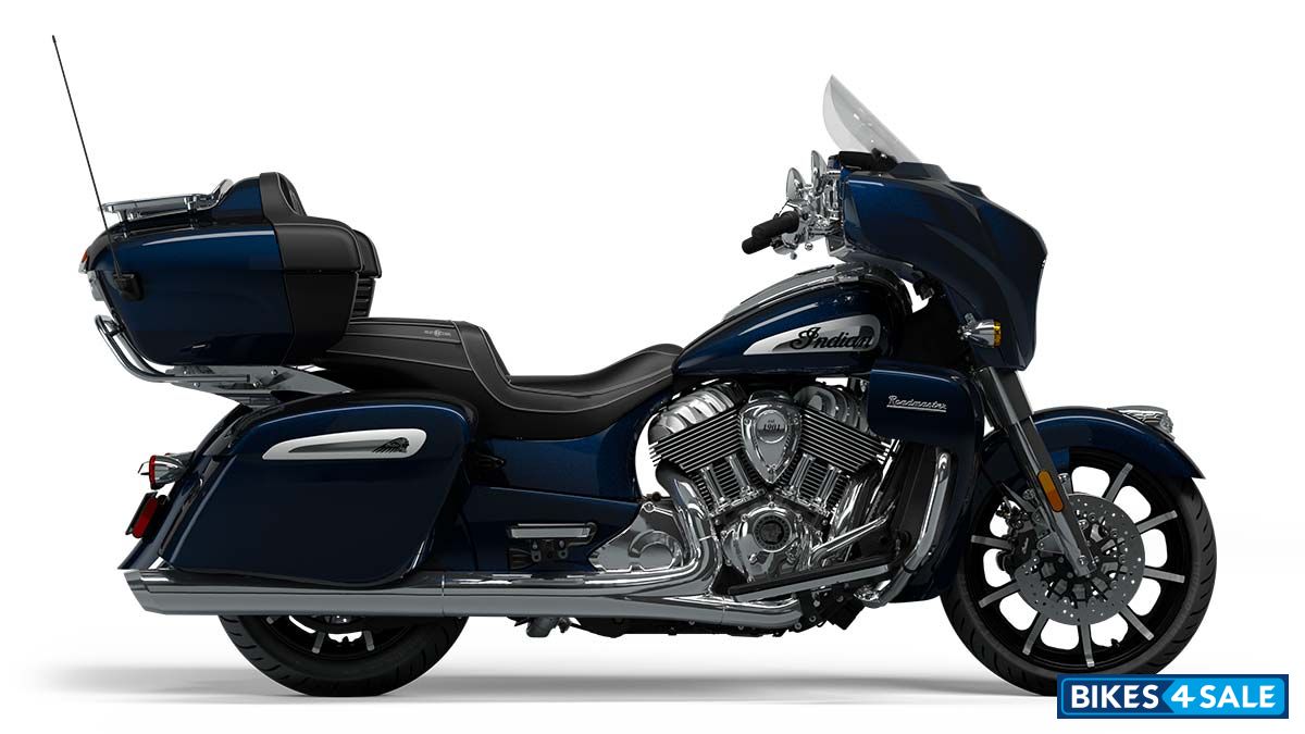 Indian Roadmaster Limited 2025 Black Azure Crystal