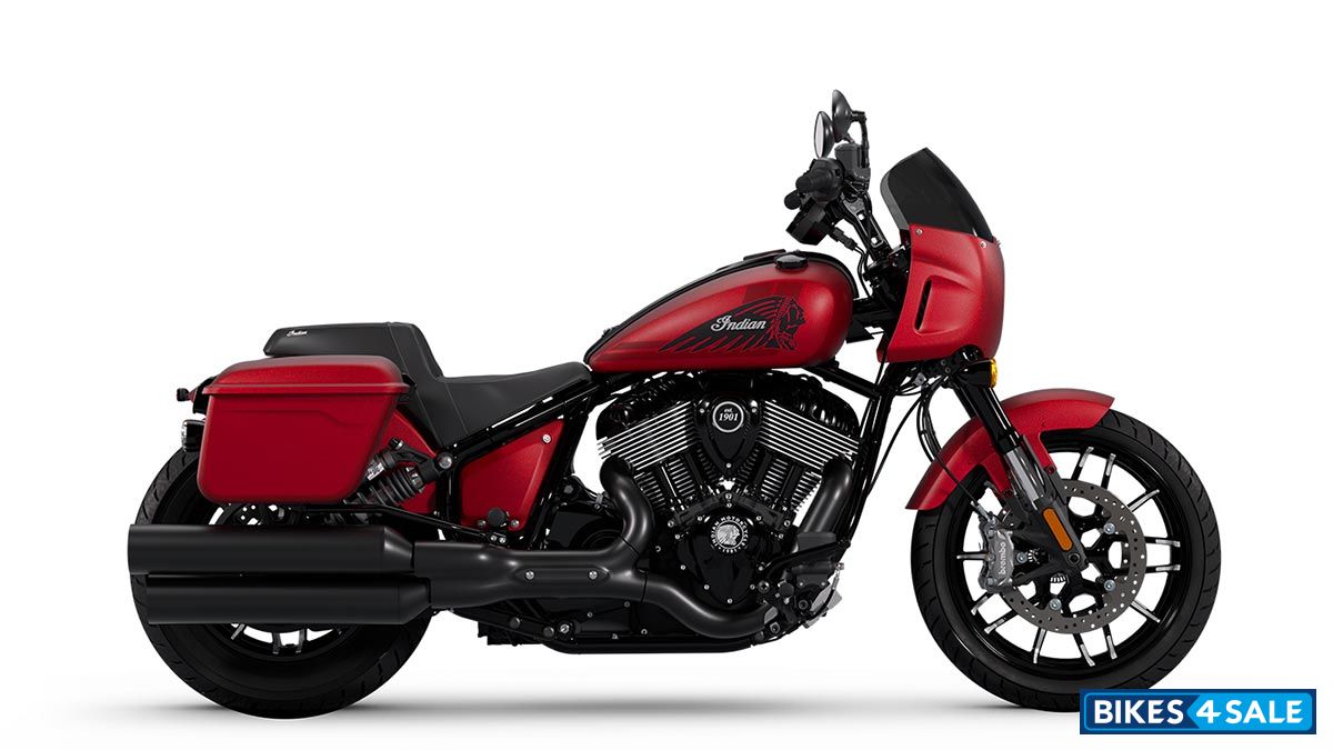 Indian Sport Chief RT 2025 Sunset Red Smoke