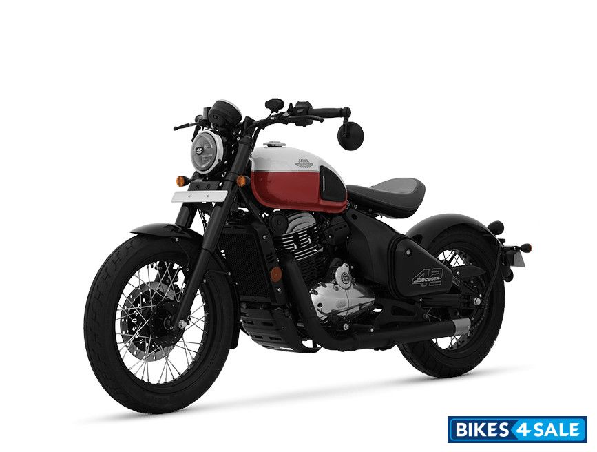 Jawa 42 Bobber Dual Channel ABS Jasper Red Dual Tone