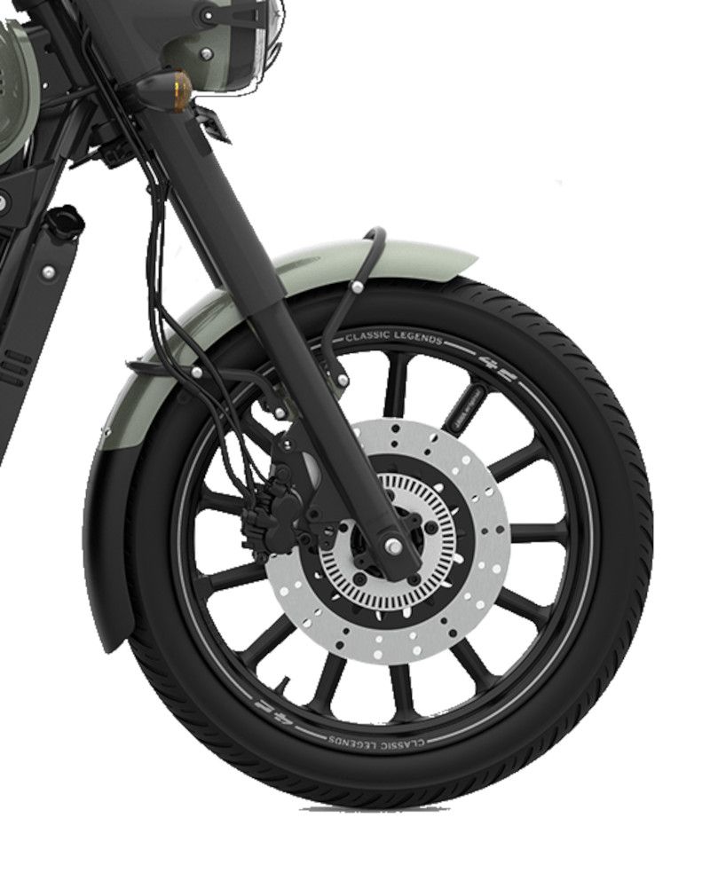 Jawa 42 Dual Channel ABS Cosmic Carbon - Front Wheel & Disc brake