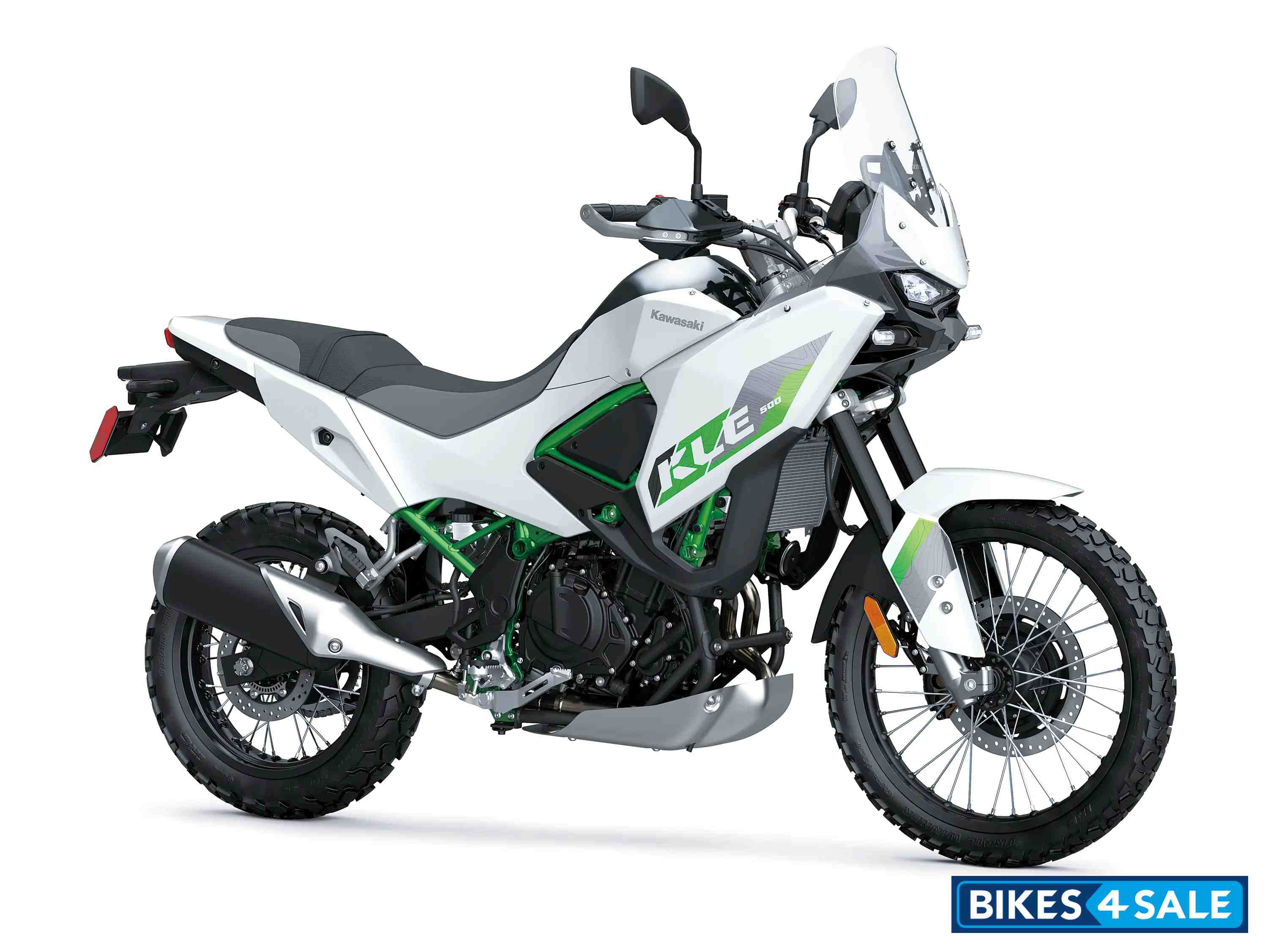 Kawasaki KLE 500 Pearl Blizzard White