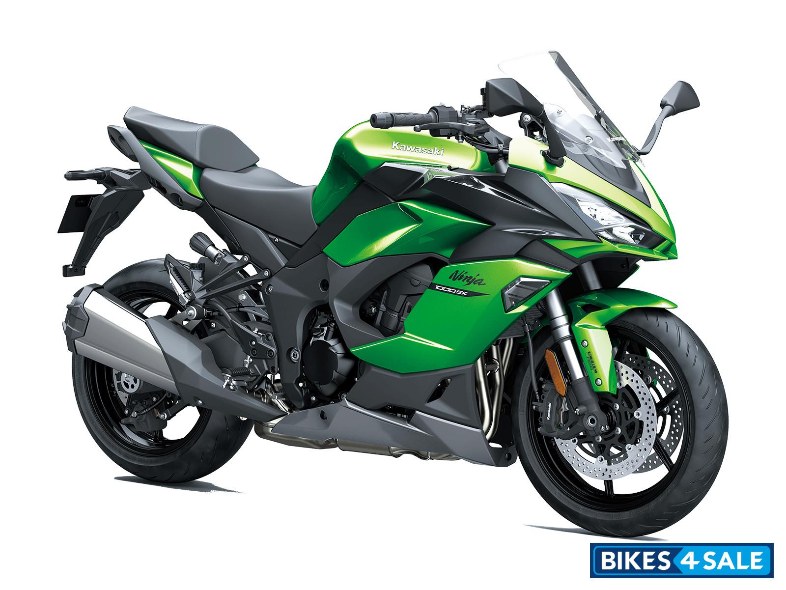 Kawasaki Ninja 1000SX BS6 2021 - Emerald Blazed Green/Metallic Carbon Gray/Metallic Graphite Gray
