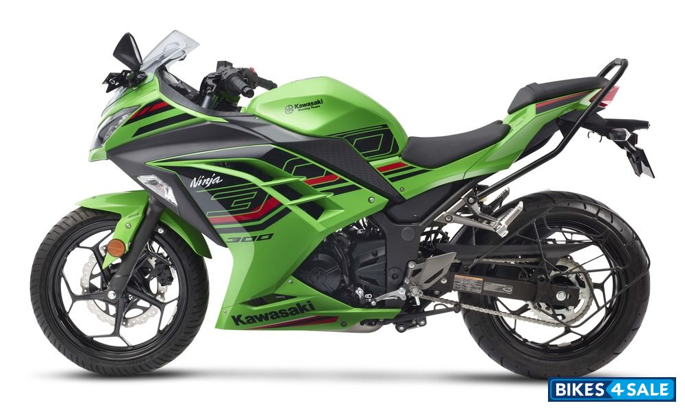 Kawasaki Ninja 300 BS6 2024 Lime Green