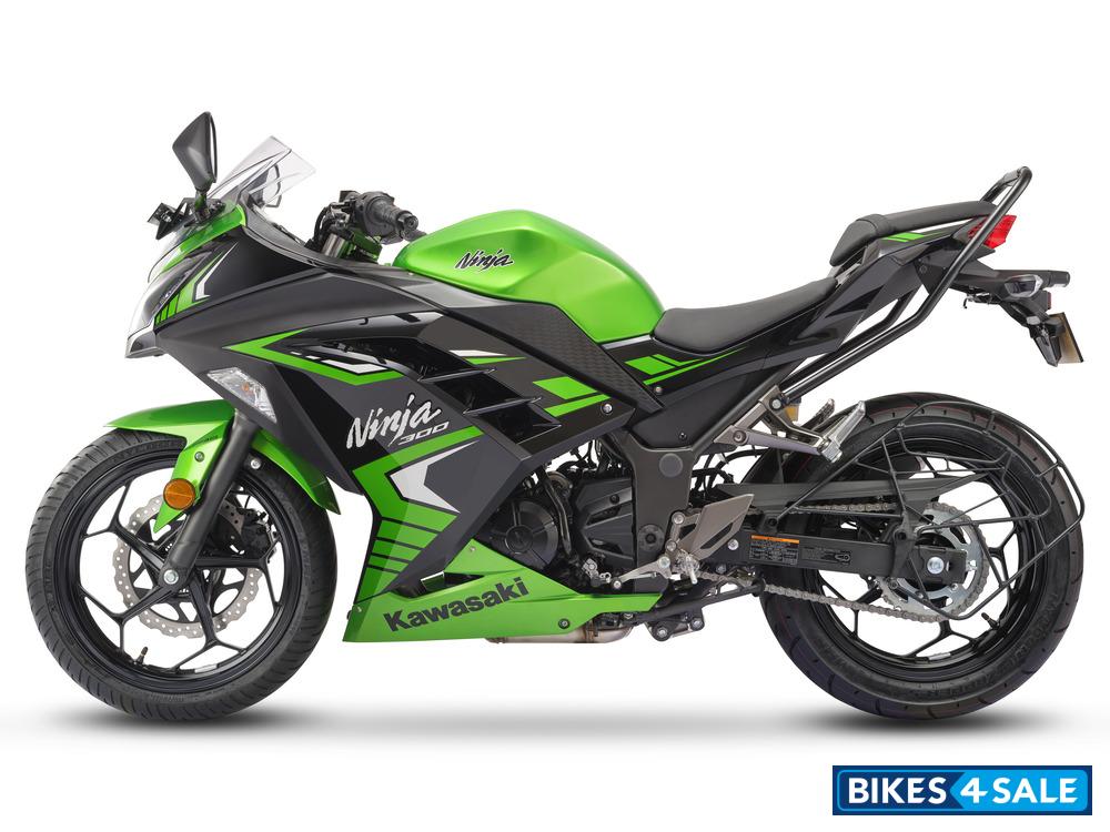 Kawasaki Ninja 300 BS6 2024 Candy Lime Green