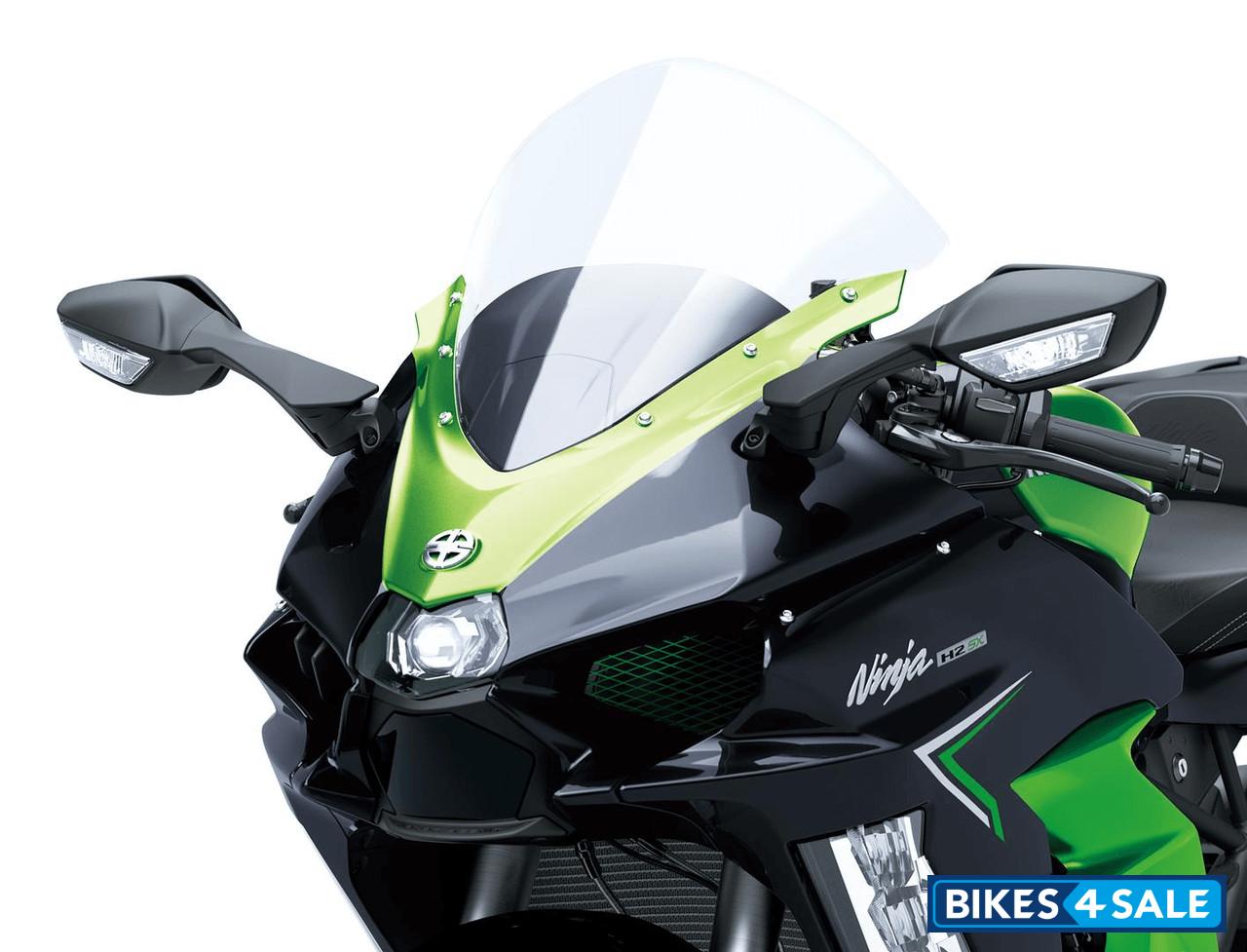 Kawasaki Ninja H2 SX SE 2024 Wind Protection & Aerodynamics