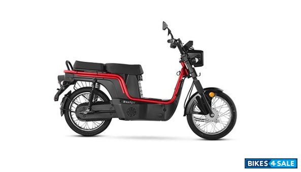 Kinetic Green E-Luna X3 Go Mulberry Red