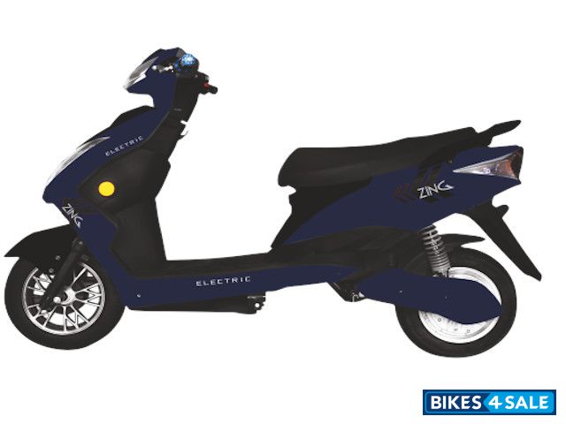 Kinetic Green Zing Electric Blue