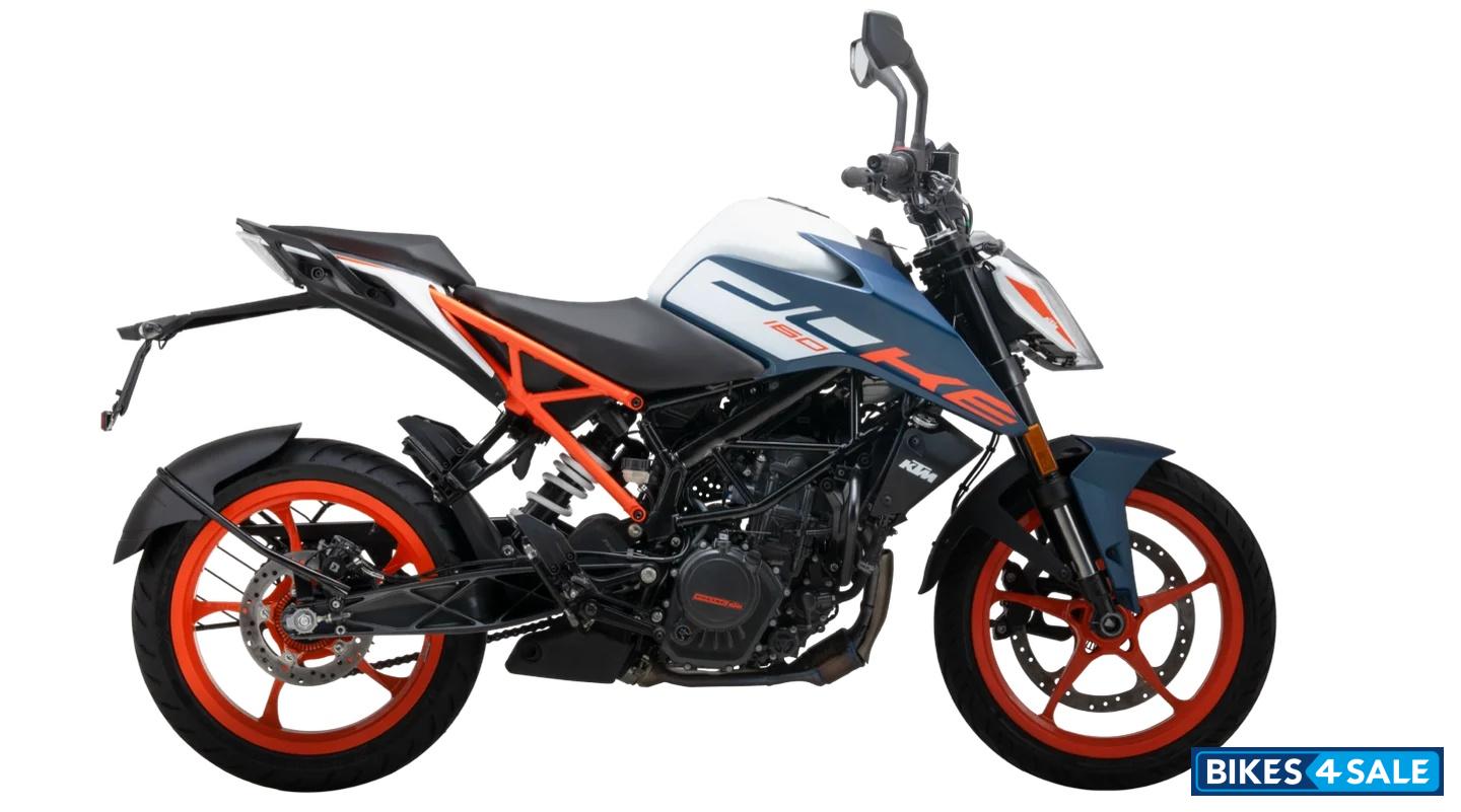 KTM Duke 160 TFT Atlantic Blue