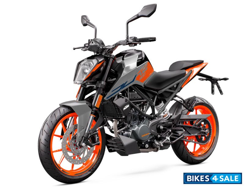 KTM Duke 200 2022 Dark Silver Metallic