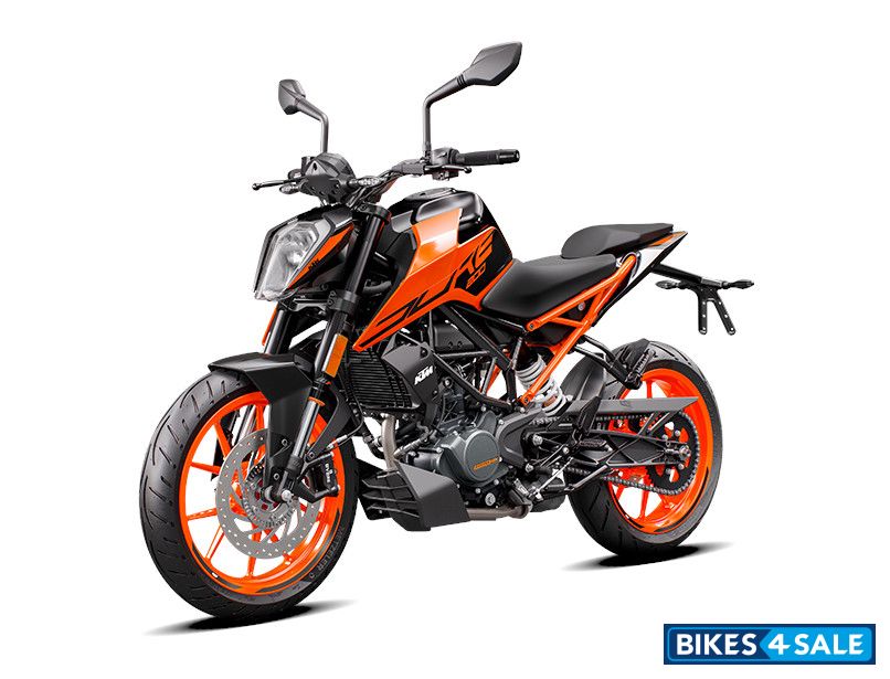 KTM Duke 200 2022 Electronic Orange