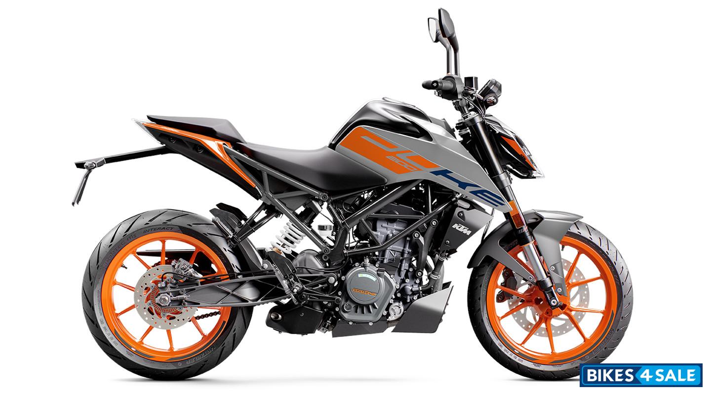 KTM Duke 200 2024 Dark Silver Metallic