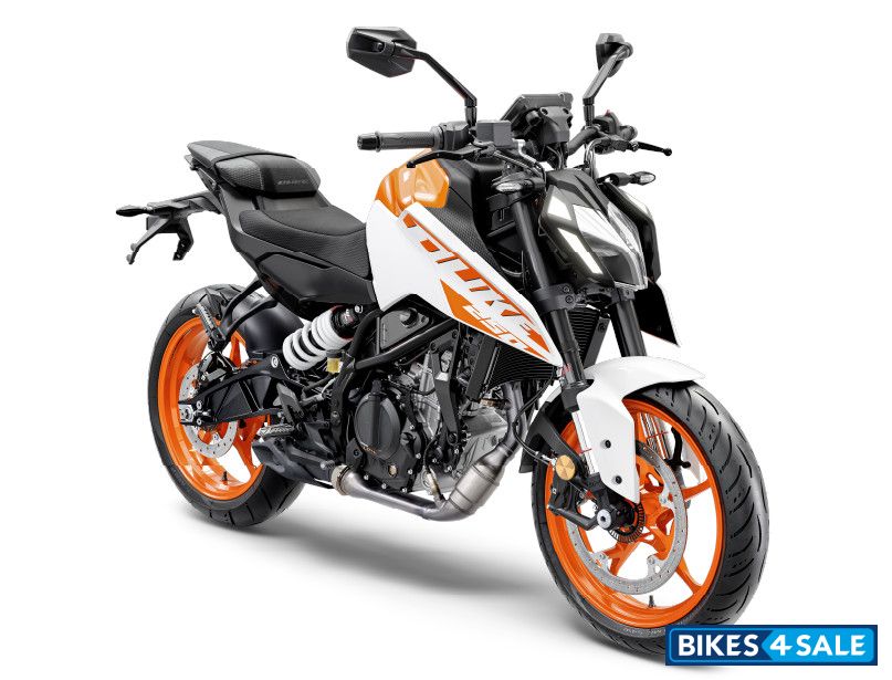 KTM Duke 250 2025 Ceramic White