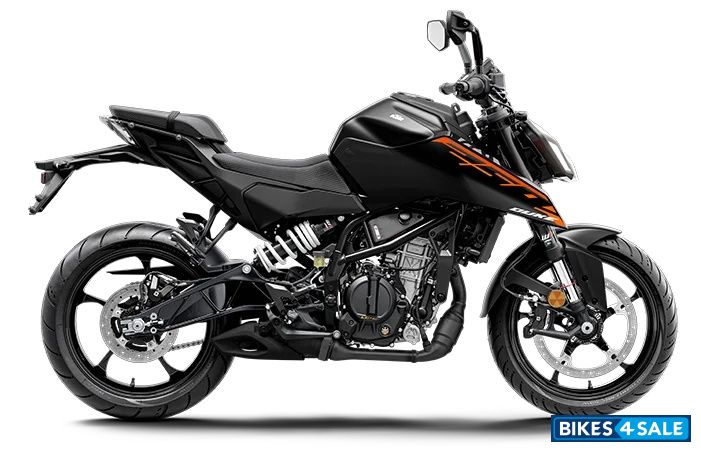 KTM Duke 250 2026 Ebony Black