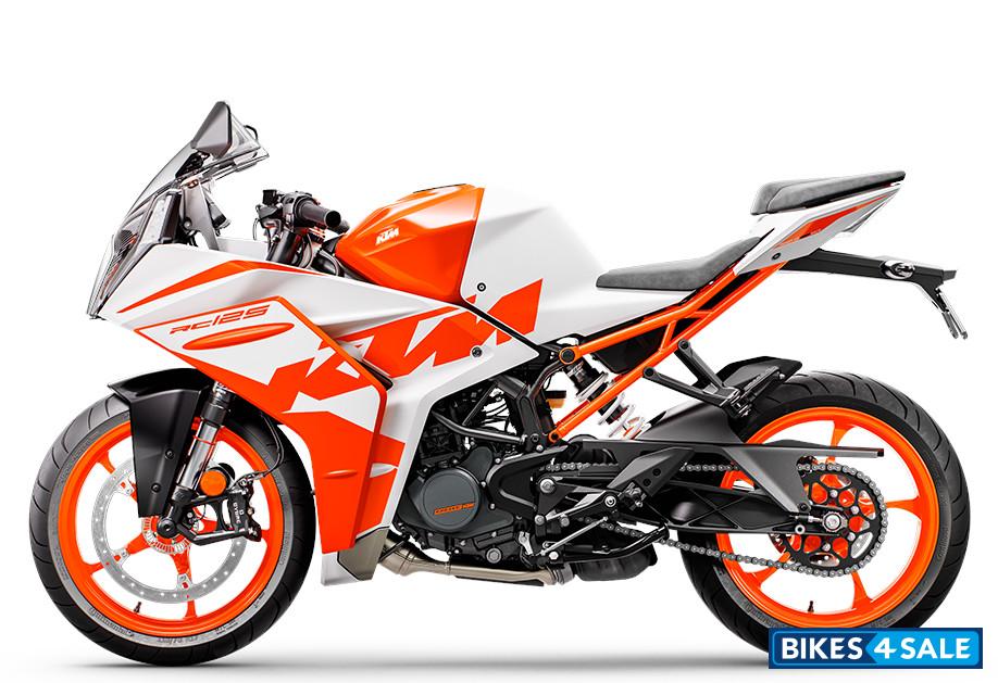 KTM RC 125 2022 White
