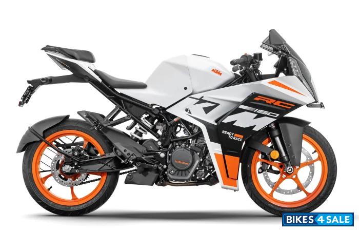 KTM RC 160 Ceramic White Matte
